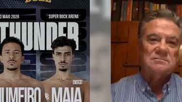 "Isto é uma coisa pouco séria": Carlos Anjos sobre combate de boxe Thunder