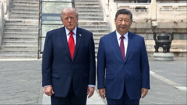 Xi Jinping e Trump visitam Templo do Céu após reunião em Pequim  