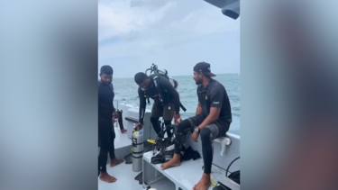 Autoridades das Maldivas continuam buscas por quatro mergulhadores italianos desaparecidos em gruta subaquática