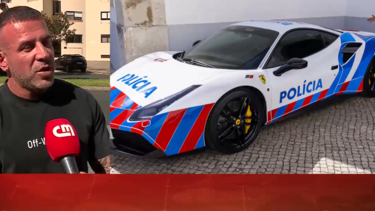 “Não sabem onde está o carro”, diz proprietário de Ferrari apreendido pela PSP