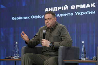 Andriy Yermak, antigo chefe do gabinete do presidente da Ucrânia