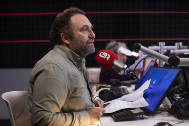 Eduardo Madeira nos estúdios da CMR