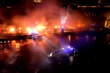 Animação não falta! 'Dragões' fazem a festa nas duas margens do Douro