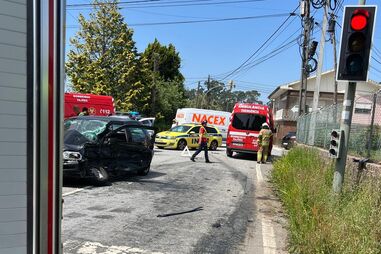 Mulher gravemente ferida após colisão em Arouca 