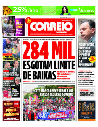Capa do jornal