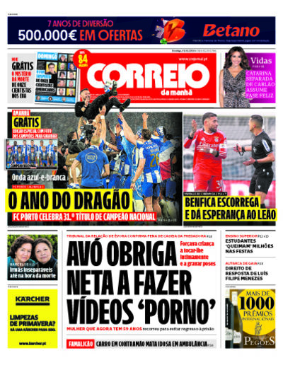 Capa do jornal