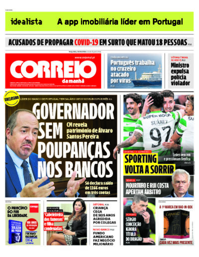 Capa do jornal