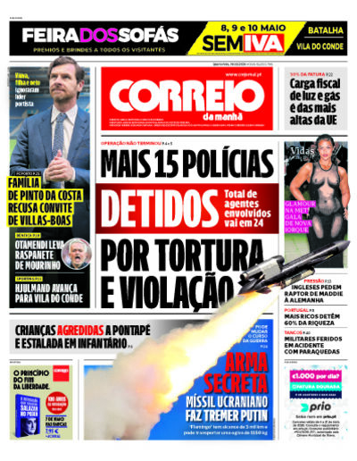 Capa do jornal