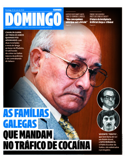 Capa de domingo, 10 de maio de 2026