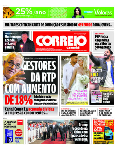 Capa do jornal
