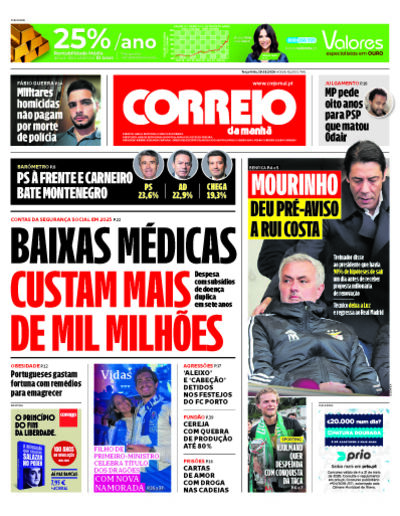 Capa do jornal