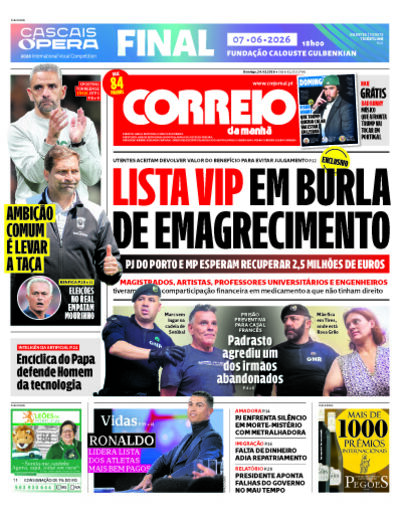 Capa do jornal
