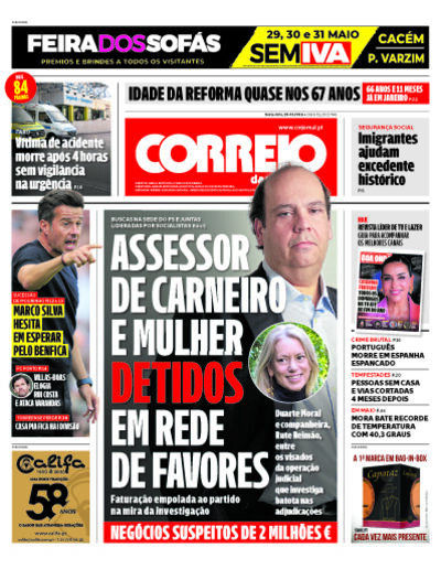 Capa do jornal