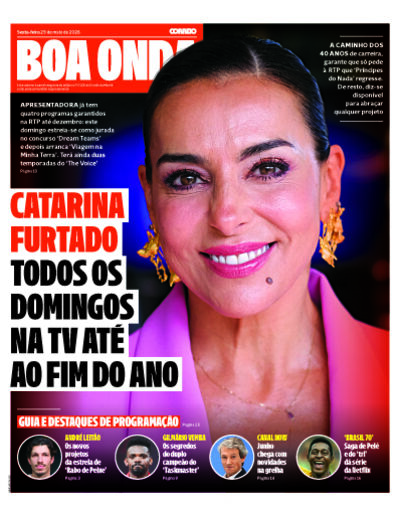 Capa de sexta-feira, 29 de maio de 2026