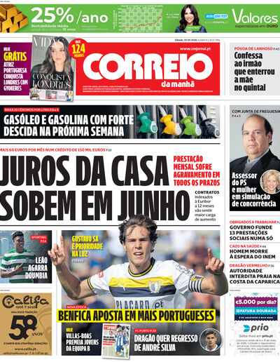 Capa do jornal
