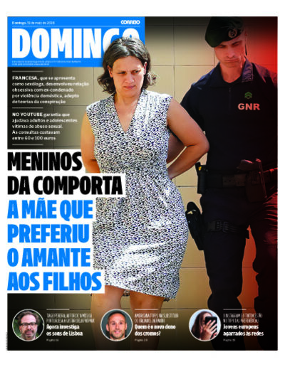 Capa de domingo, 31 de maio de 2026