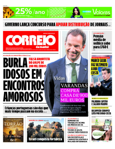 Capa do jornal