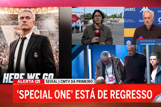 José Mourinho esperado no Seixal em dia decisivo