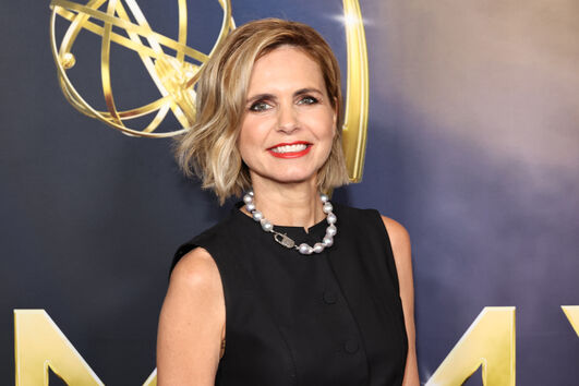 Mariana Van Zeller na cerimónia de entrega de prémios Emmy
