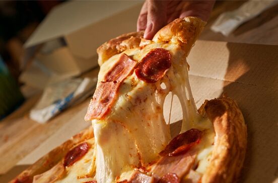 Sexta-feira é melhor com pizza