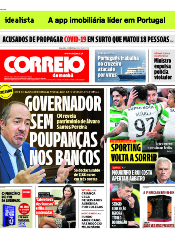 Capa do jornal