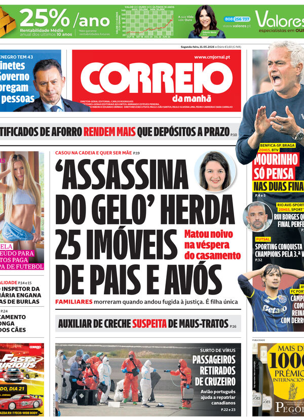 Capa do jornal