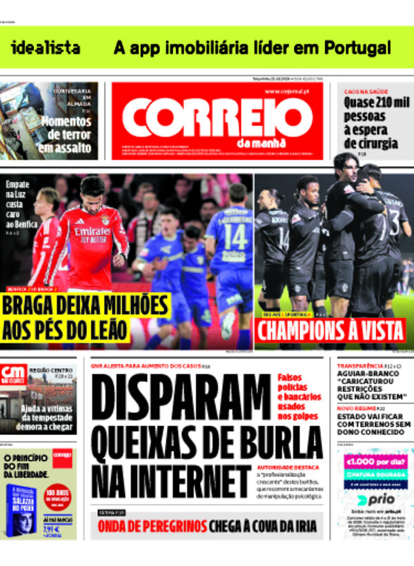 Capa do jornal