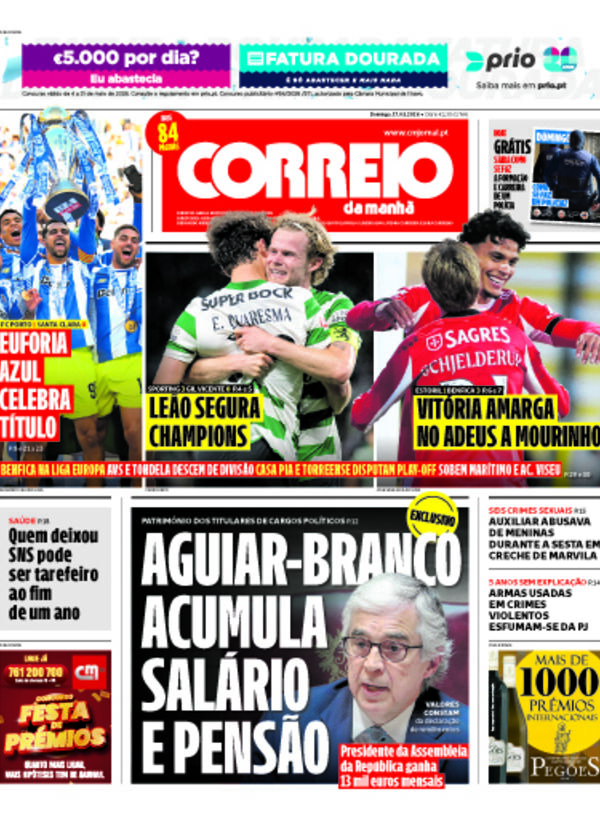 Capa do jornal