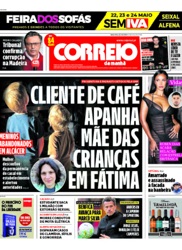 Capa do jornal