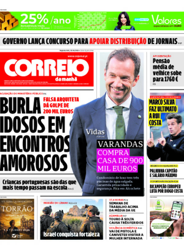 Capa do jornal