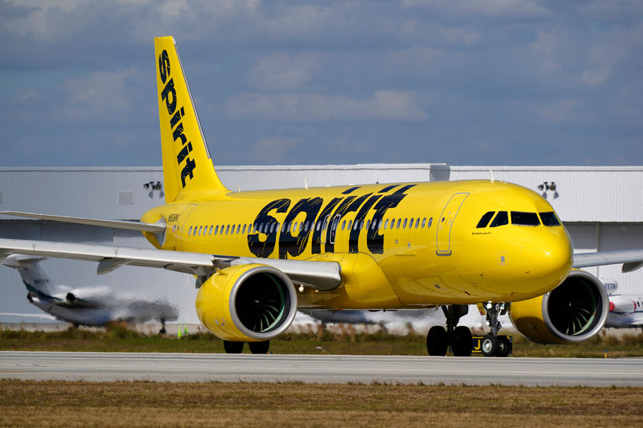 Avião da da Spirit Airlines