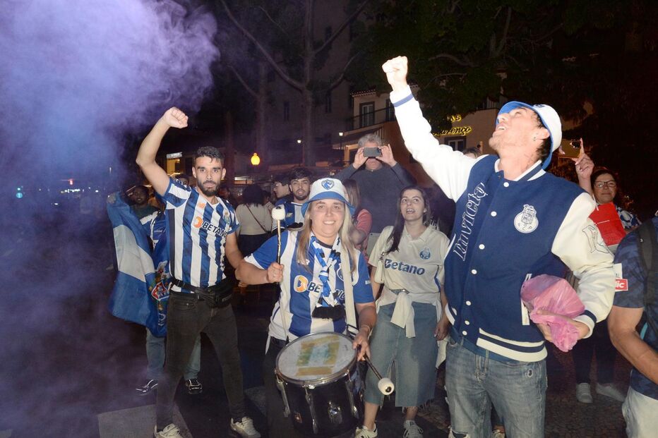 Festejos título do FC Porto, Funchal
