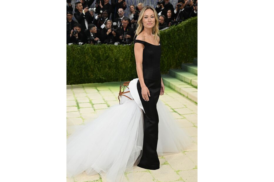 Olivia Wilde no Met Gala, em Nova Iorque