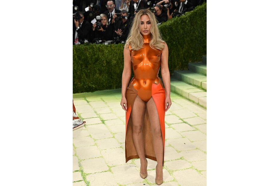 Kim Kardashian no Met Gala, em Nova Iorque