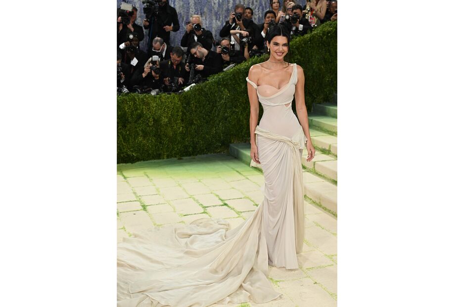 Kendall Jenner no Met Gala 2026, em Nova Iorque