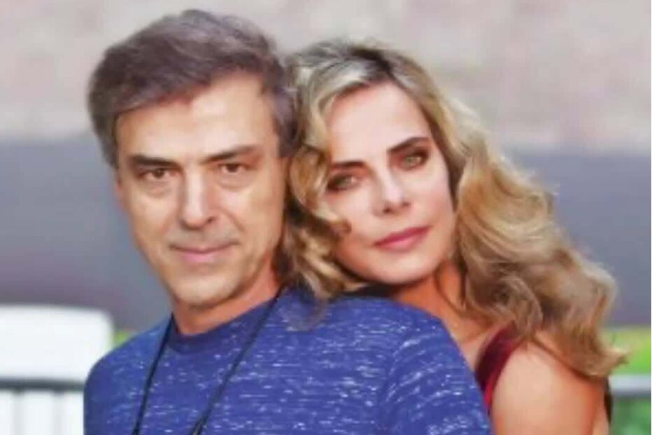 Bruna Lombardi e Carlos Alberto Riccelli