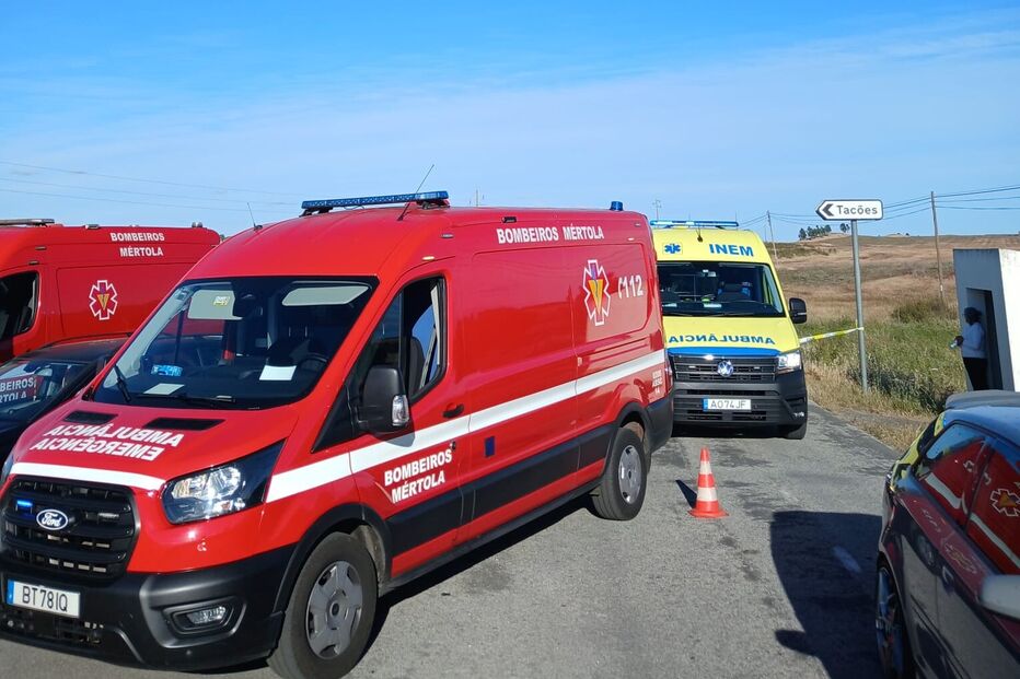 Homem morre em colisão entre ciclomotor e automóvel no concelho de Mértola
