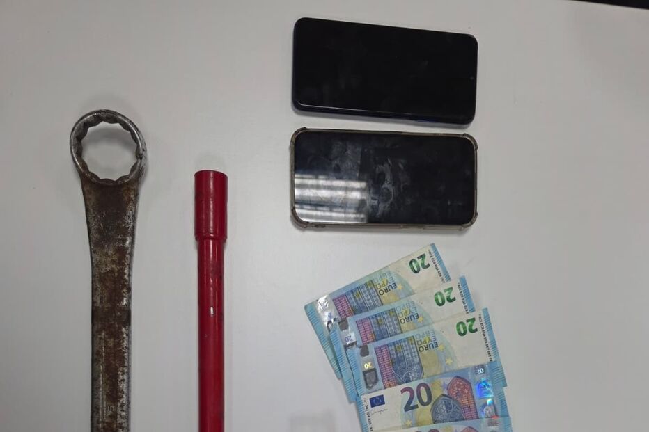 Assaltantes detidos pela GNR tinham ferramentas, dinheiro e telemóveis