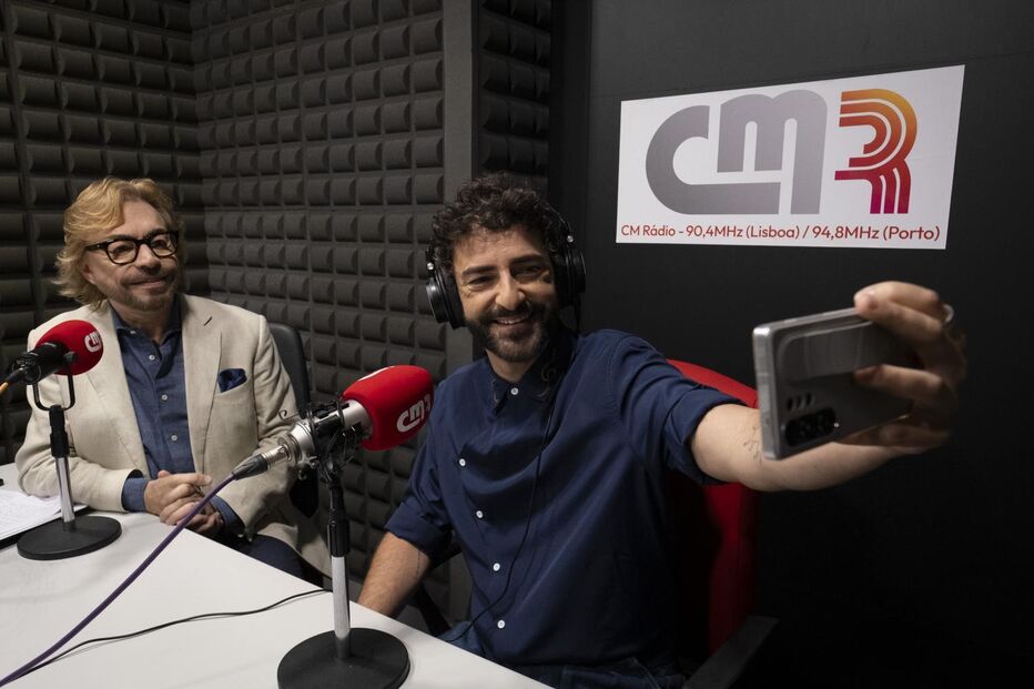 Diogo Faria relata a sua experiência como ator na Correio da Manhã Rádio