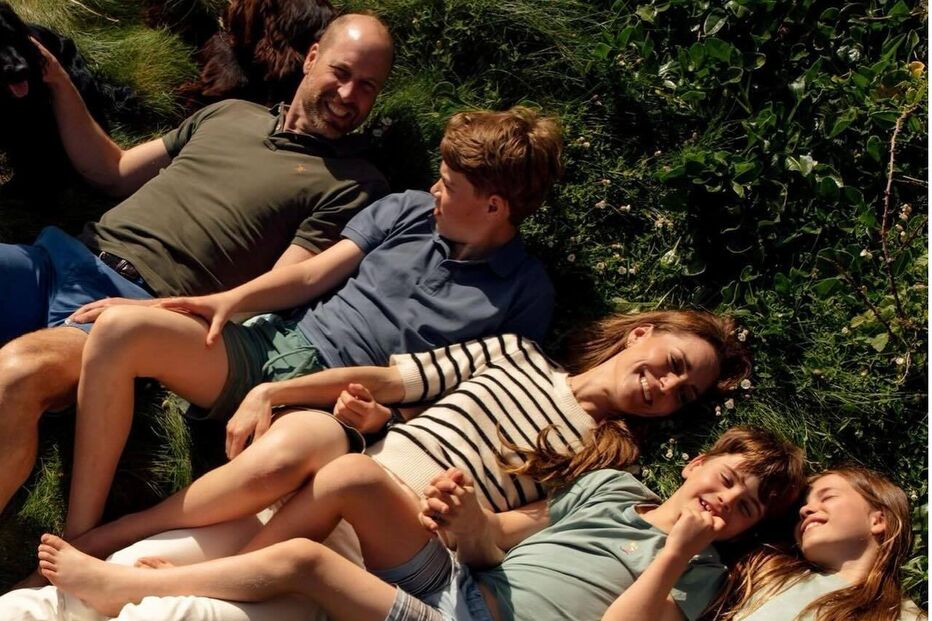 Kate Middleton surge com a família num momento de lazer e descontração