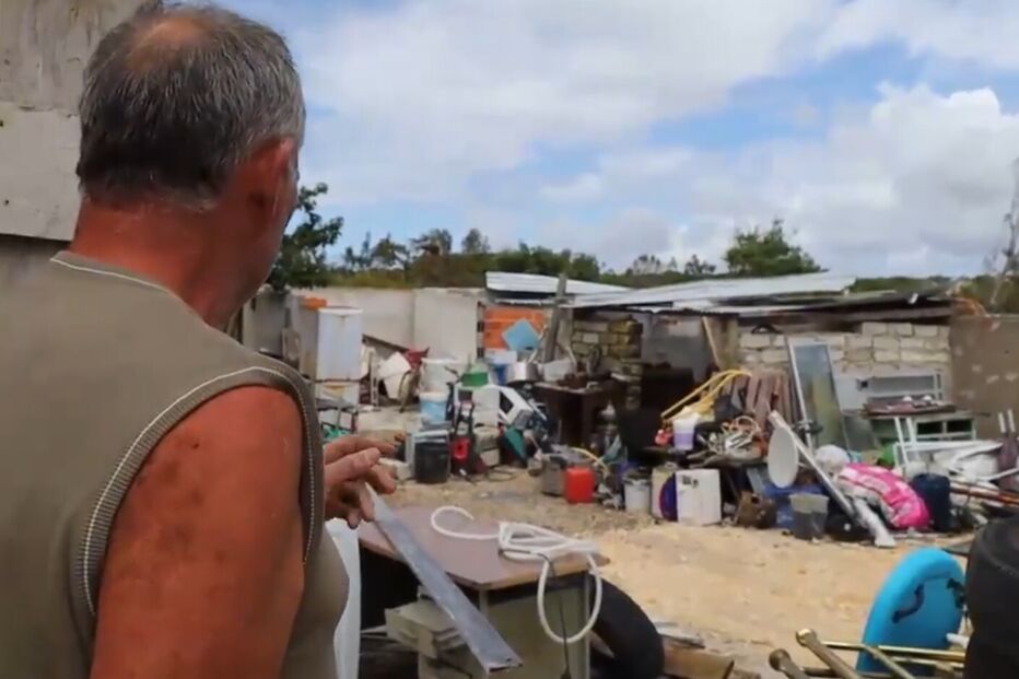 'É um desprezo': José Botas ficou com a casa destruída após a tempestade e as ajudas ainda não chegaram