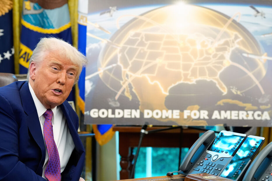 Trump promove sistema antimíssil 