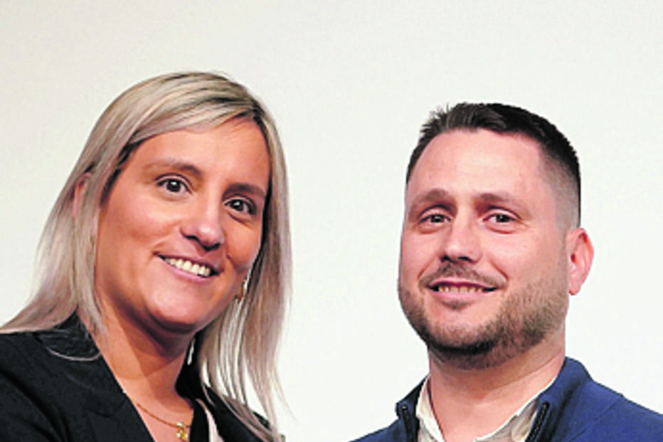 Sara Brandão e Hugo Barros