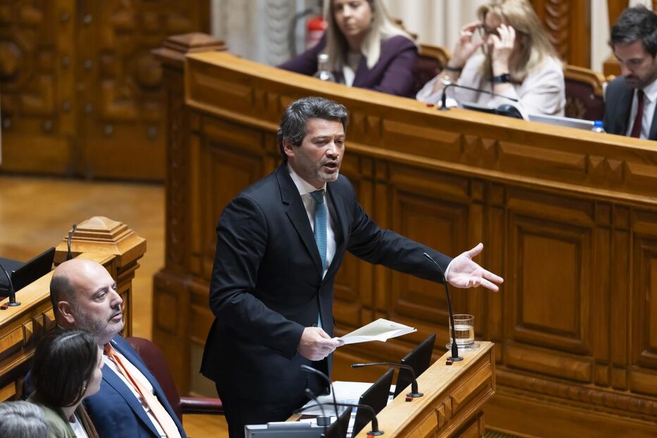 André Ventura discursa na Assembleia da República sobre tema atual