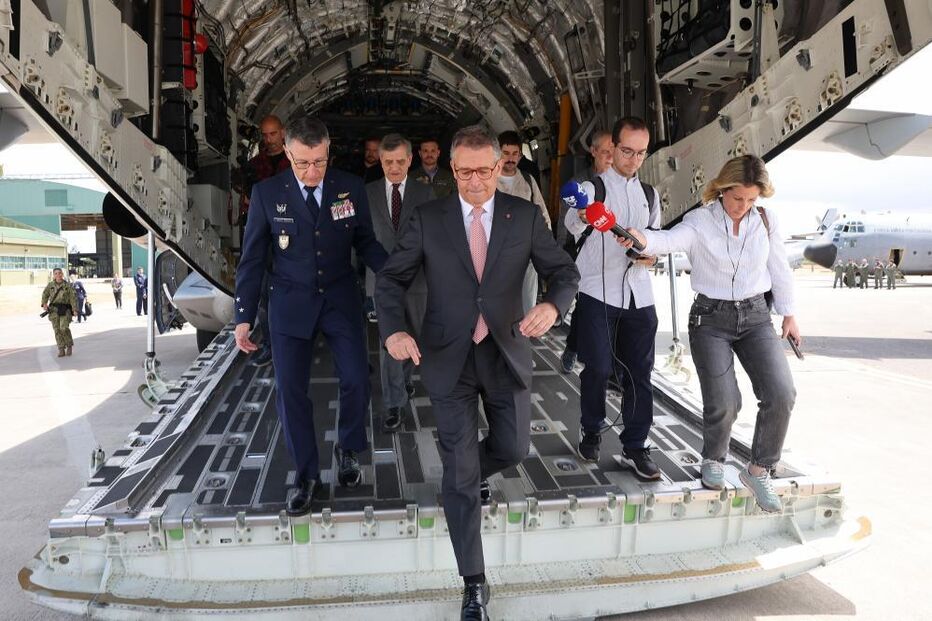 Presidente da República assistiu a demonstração operacional da Força Aérea no Montijo