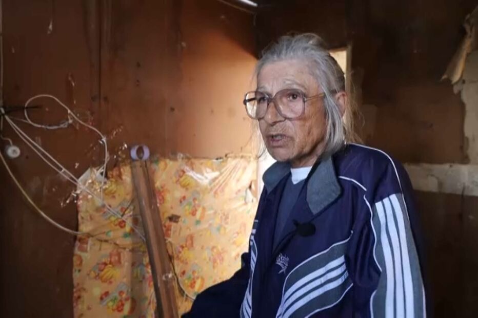 Mau tempo destruiu a casa de Gabriela Costa em Leiria e desde então nada mudou