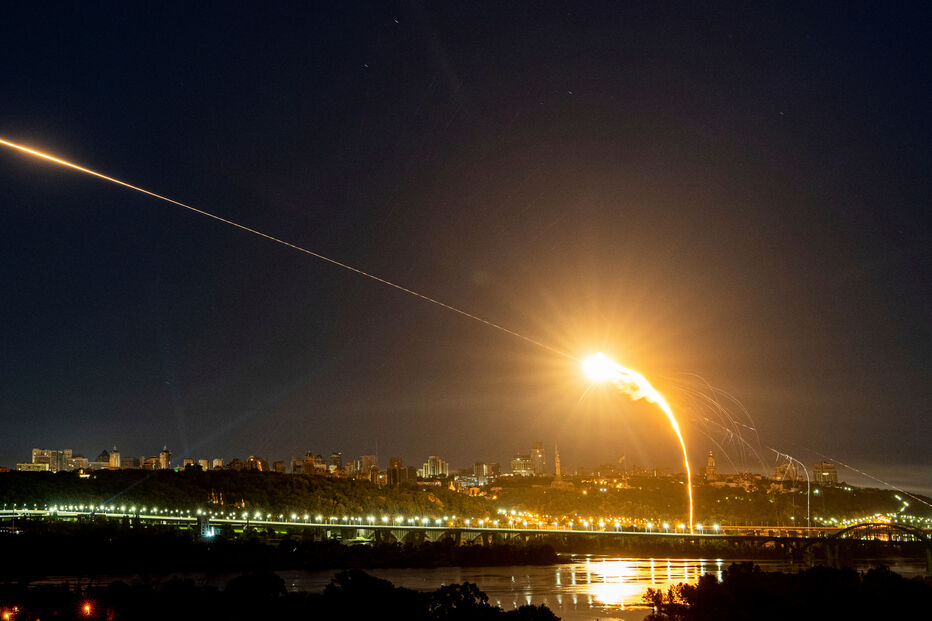 Forças ucranianas intercetam drone Shahed russo
