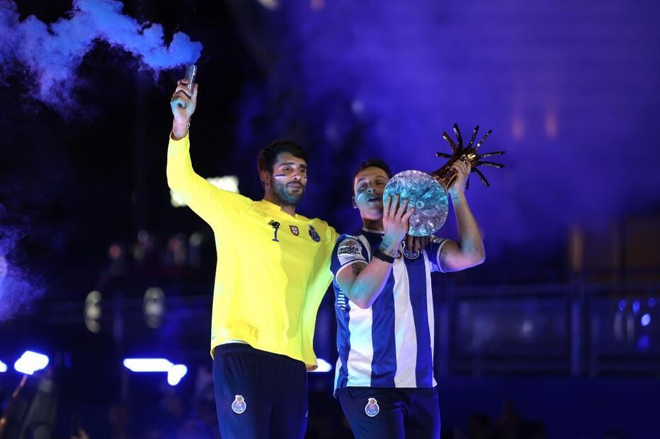 Festejos do FC Porto na Ribeira 