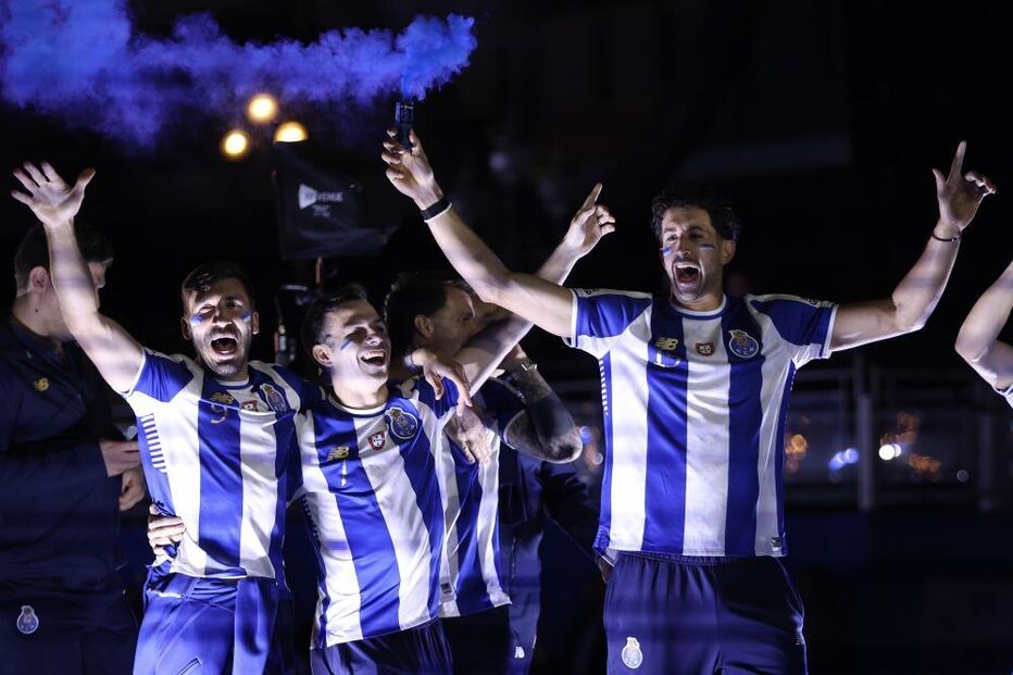 Festejos do FC Porto na Ribeira 