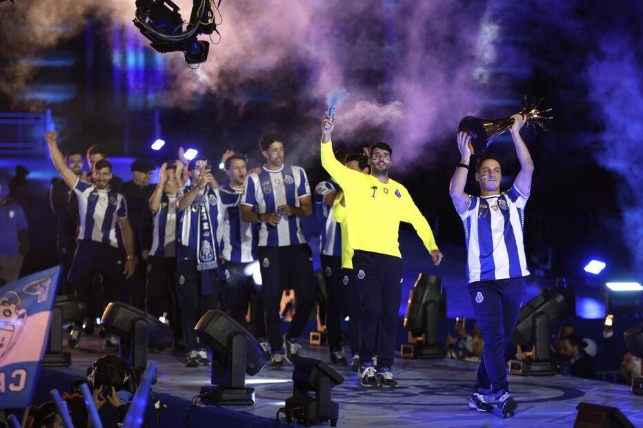 Festejos do FC Porto na Ribeira 